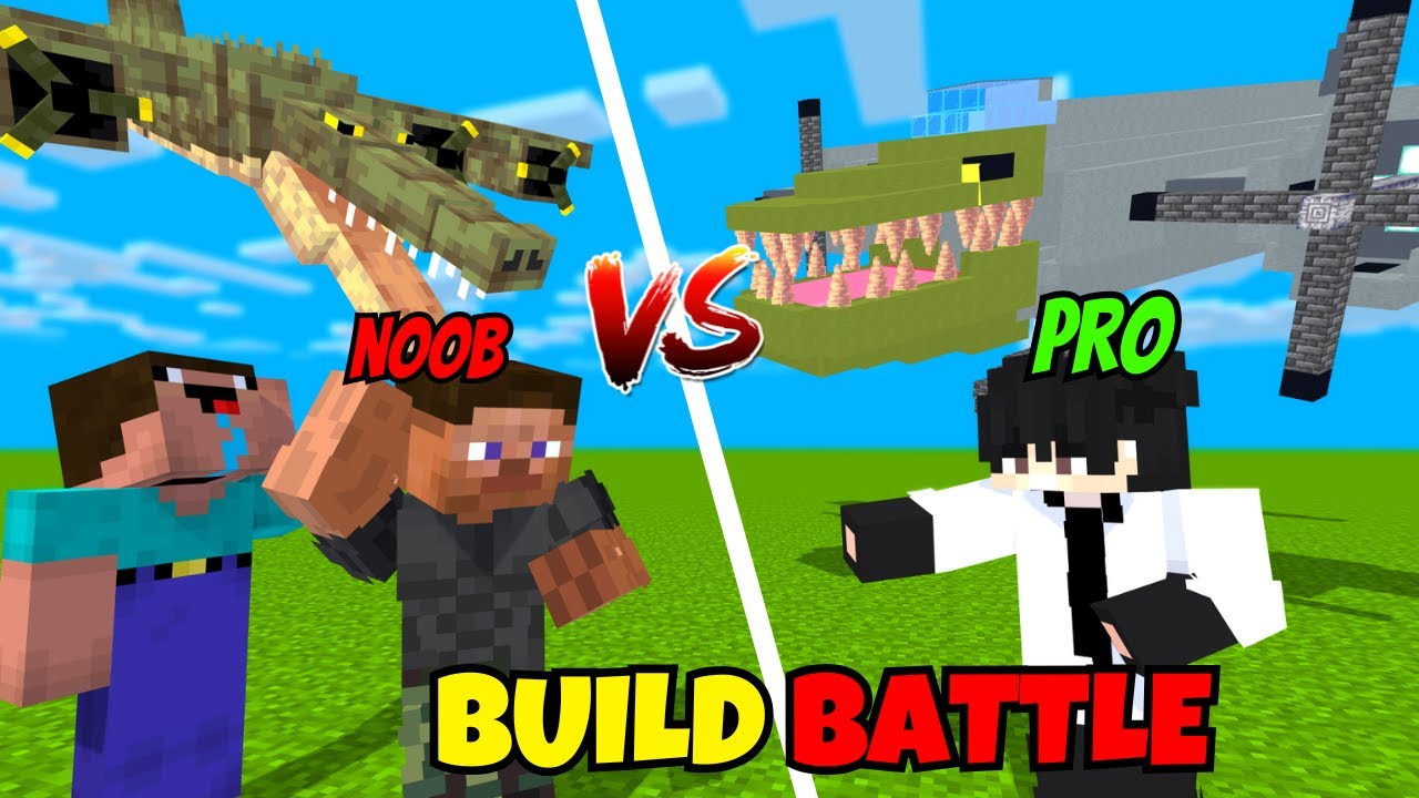 I Cheated With Bombardino Crocodilo Brainrot Build Battle In Minecraft..!!👾