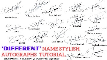How to create your name autographs|autograph ideas|sign|Signatures|#trending #viral #youtubeshorts