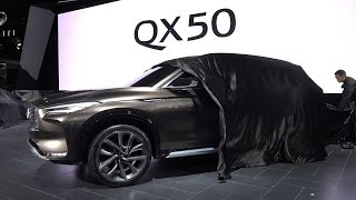🚗  Infiniti Qx50 Concept at the Canadian International AutoShow 2017 🏎️🚘🚙 (4K)