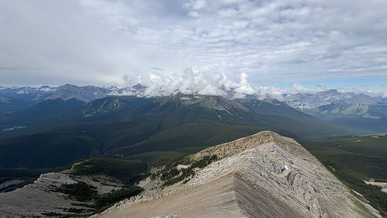 Skogan Peak via Mount Lorette - Kananaskis, Alberta