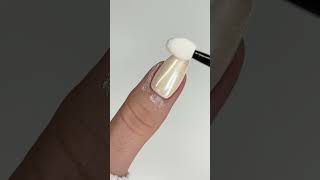 Vanilla chrome nails? nailart nails shorts