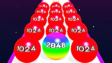 Ball Run 2048: Ball Games 3D ! All Levels Gameplay (537-541) android, ios