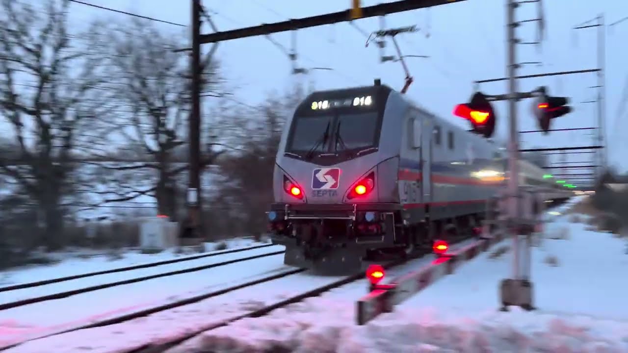 SEPTA Push Pull & Silverliners through Church St w/ Comet II Cab 2408 & ACS-64 915 (2-9-2026)