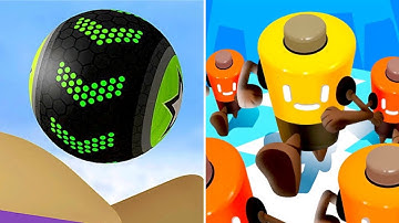 Going Balls vs Battery Run 3d Walkthrough Android iOS Gameplay ZAW3BM4