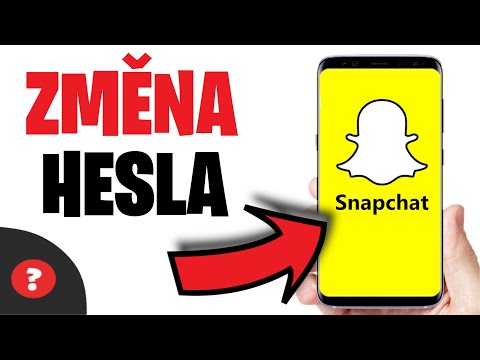 Jak ZMĚNIT HESLO na SNAPCHAT | Návod | Snapchat / MOBIL