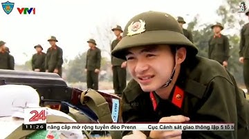 Ngày đầu nhập ngũ của Tân Binh CSCĐ K02