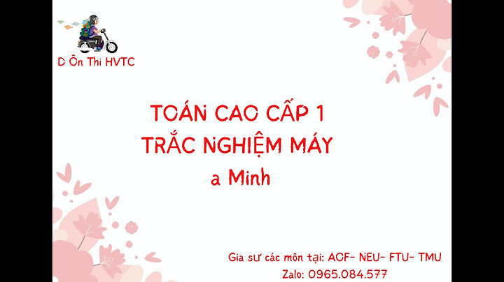 Đề thi toán cao cấp 1 có đáp án