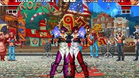 kof 97 iori TaskOver bug #kof #gaming #kof2002