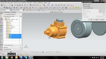 Siemens NX 8.5 - Engine Tutorial - 13 Exploded View