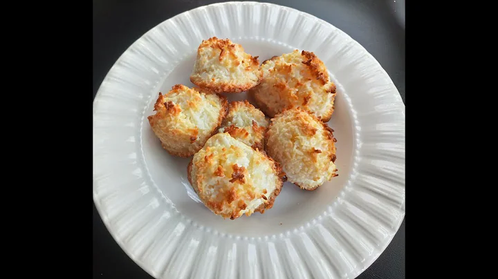 2 ingredient coconut macaroon ! Anyone can bake ! (Gluten-Free)