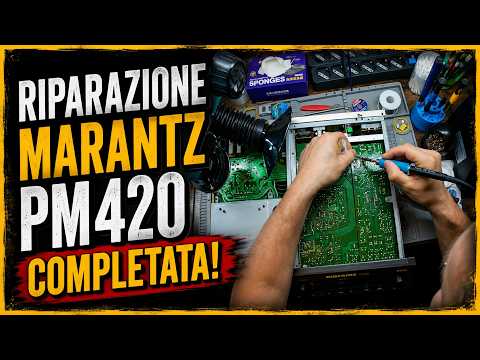 Marantz PM420 Repair Completed!