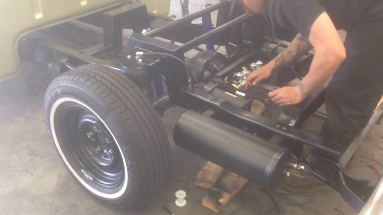 1964 F100 Ford Air Suspension Youtube