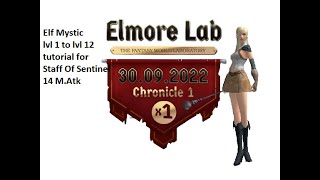 Elf mage tutorial 1-12 for Staff Of Sentinel. C1 quests. Elmorelab Chronicle 1. Sea Of Spores Fever