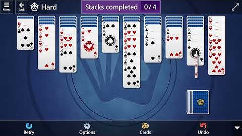 Microsoft Solitaire Collection: Spider - Hard - June 12, 2021