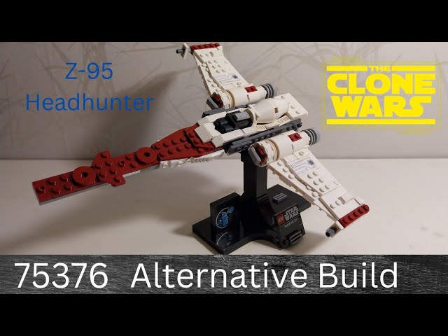Z-95 Headhunter - 75376 Alternate Build - Lego Star Wars MOC - YouTube