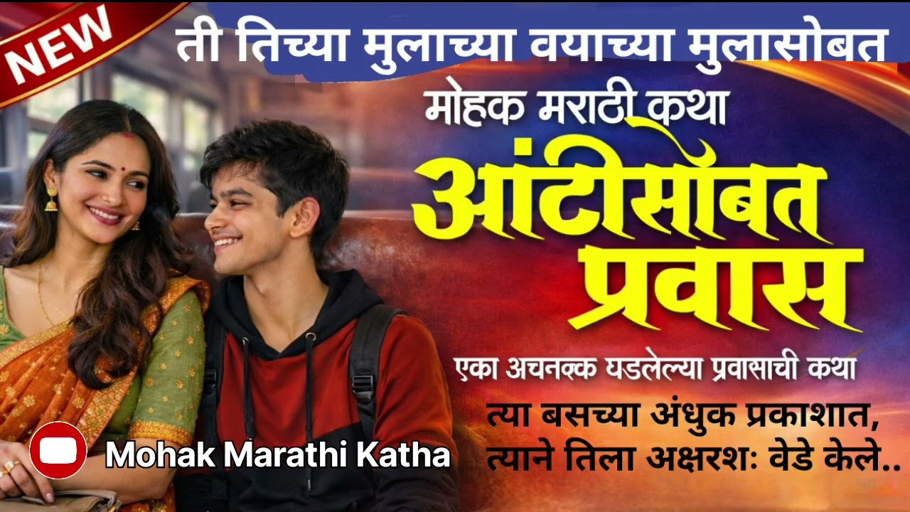 आंटीसोबत प्रवास | Aunty Sobat Pravas| Marathi Katha | Love Story | Marathi Story | Motivational