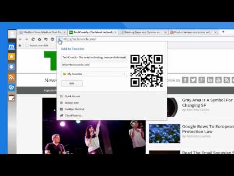 Maxthon Browser Feature Discovery - Syncing your Favorites and Last Sessions Tutorial