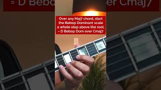 How To Apply Bebop Dominant on Major Chords