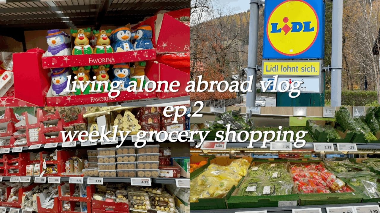 LIVING ALONE ABROAD VLOG EP.2 WEEKLY GROCERY SHOPPING WITH ME| HOW MUCH I SPEND FOR GROCERY