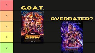 MCU Infinity Saga Tier List!