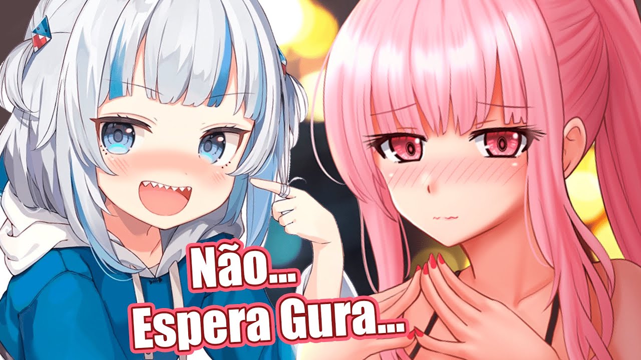 Gura deixa Calli constrangida com seus elogios | vtuber legendado