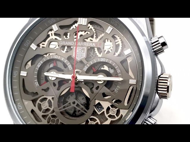 Tag Heuer Grand Carrera LS CR7 unboxing and first look 