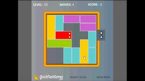 How to Play Android/Apple Game UnBlock Me on Computer - Level 10 - FlameBux.com