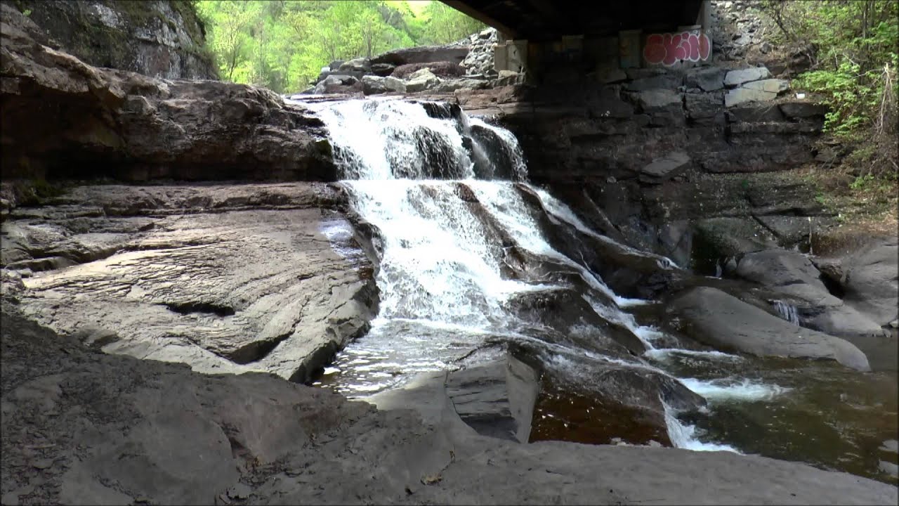 Moore's Bridge Falls, Kaaterskill Clove, Palenville, Greene County, NY