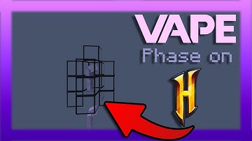 Hypixel PHASE on VAPE V4? fr/vape client