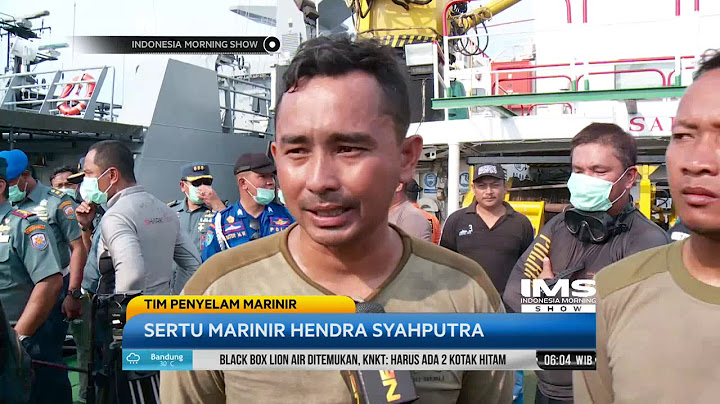 Detik Detik Pengangkatan Black Box Oleh Tim Intai Amfibi Marinir- IMS