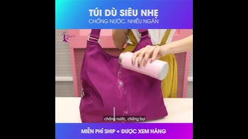 Túi dù Oxford siêu nhẹ, chống nước, chứa nhiều đồ