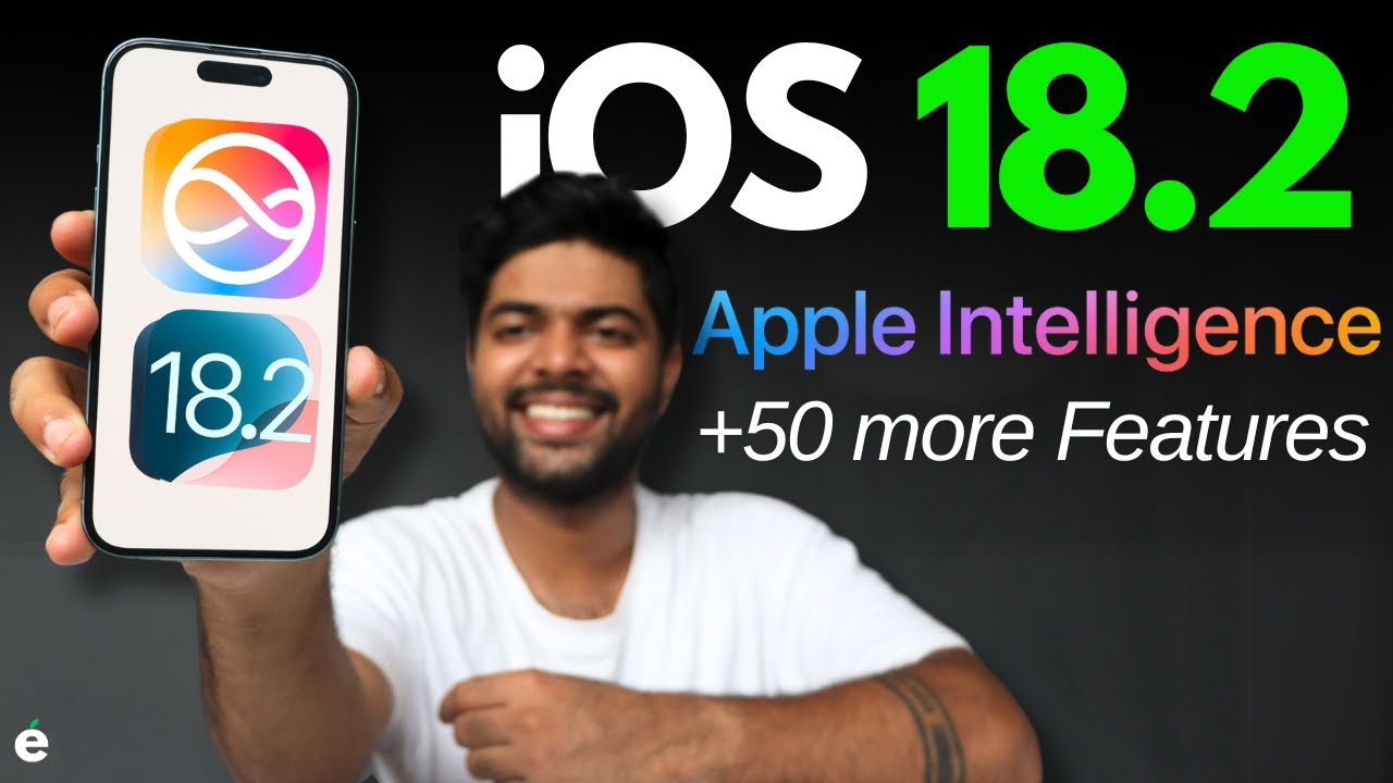 iOS 18.2 Official Update Released Apple intelligence, ChatGPT, Image ...