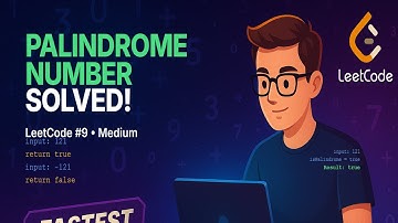 Palindrome Number - Without String Conversion | LeetCode 9