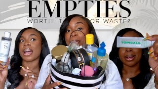 worth it or waste? skincare & body care products I finished. honest review. what I’d buy again. 
