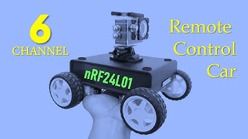 DIY Remote Control Car 6 Channel nRF24L01 Arduino