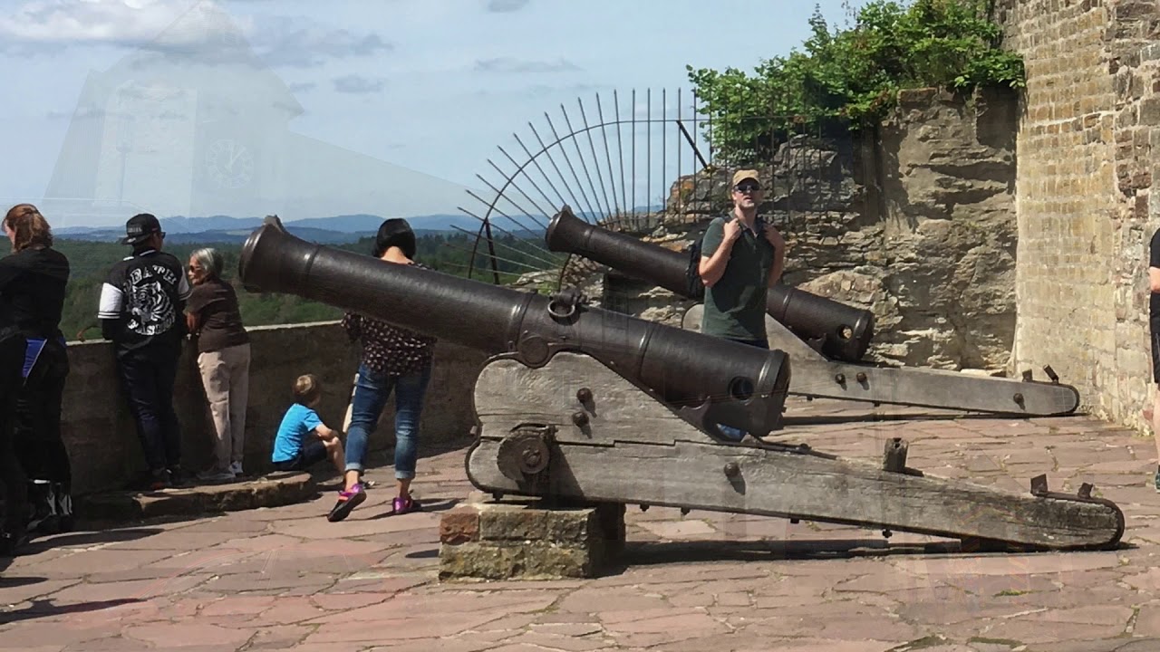 BURG WALDECK mit schöner Aussicht