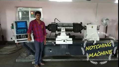 Notching Machine in Rolling Mill