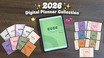 2026 Digital Planner ✨Organize Your Year with this Easy & Simple Digital Planner ✨