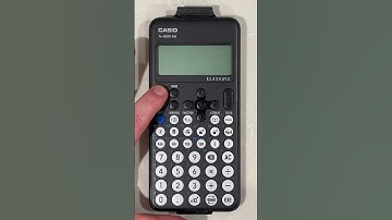 Casio FX8200 fractions to decimals