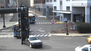 Greater Bridgeport Transit Authority 2003 New Flyer D40LF and 1998 Gillig Phantom