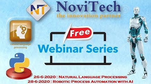 Webinar on Natural Language Processing - NoviTech