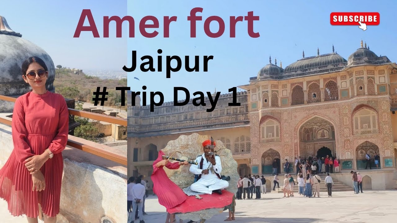 Jaipur Trip Day 1 ♥️ Royal Forts & Evening Mall Visit