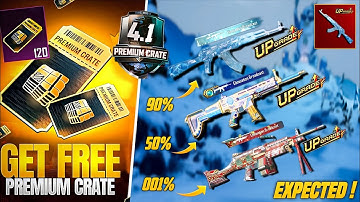 Next Premium Crate Ia Here | 4.1 Update Premium Upgraded Gun M416 ? Expected Gun 6 In Premium Crate