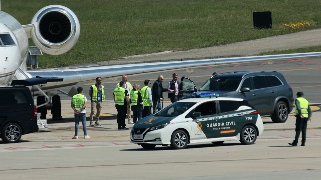 El Rey emérito llega a Sanxenxo en su segunda visita a España