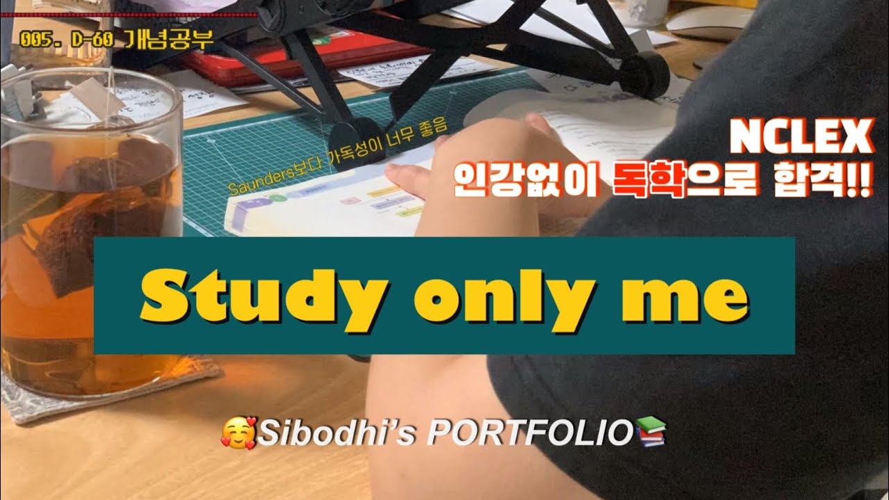 NCLEX | STUDY ONLY ME | 독학으로 엔클렉스 합격까지