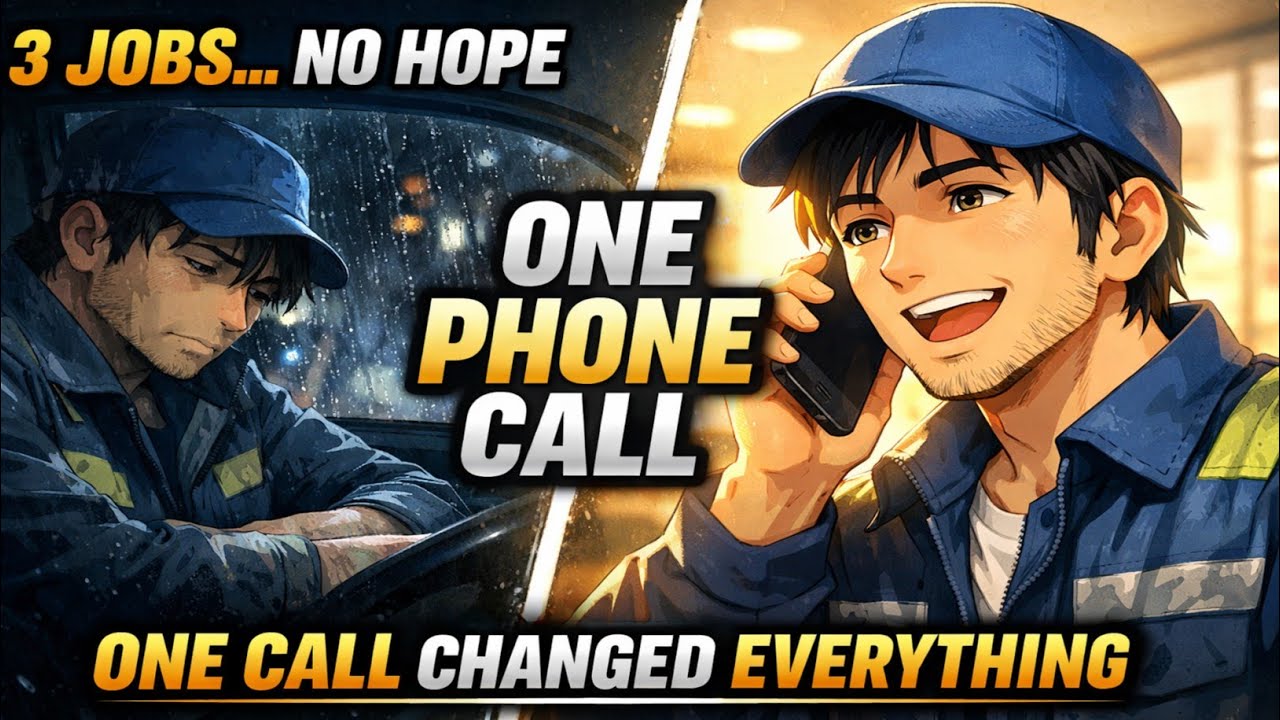 He Worked 3 Jobs… Then One Phone Call Changed His Life Forever