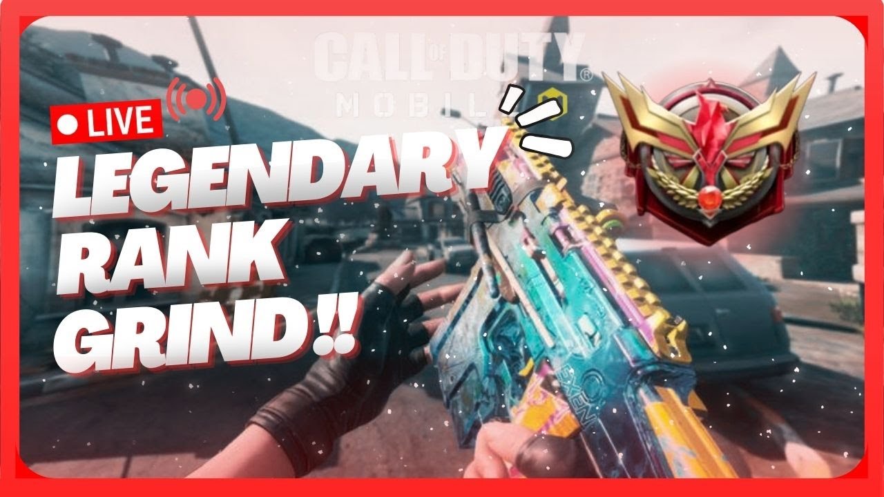CODM LIVE | RANK PUSH TO LEGENDARY🏆 