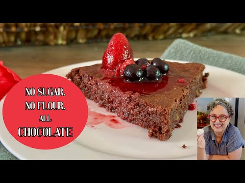 How to Make Sugar Free Chocolate Cake | No Flour, No Refined Sugar |The Frugal Chef