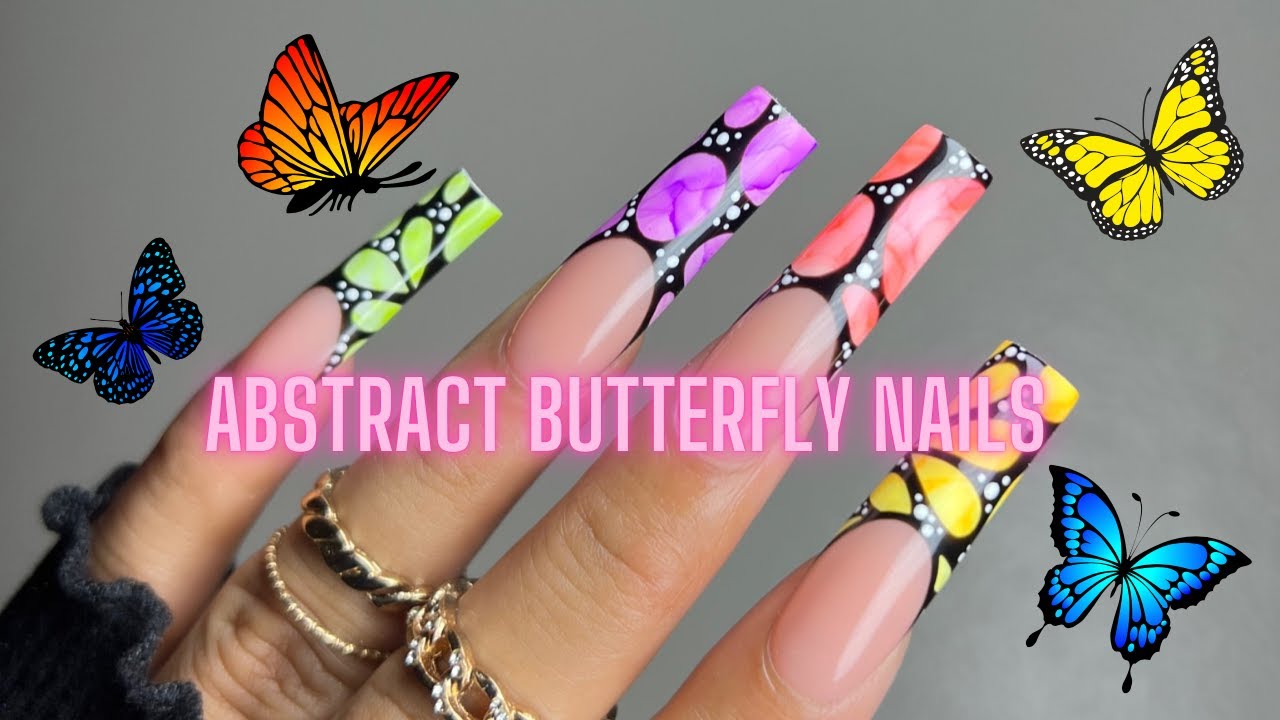 VIRAL BUTTERFLY NAILS TREND YOU NEED TO TRY ASAP! | ALCOHOL INK