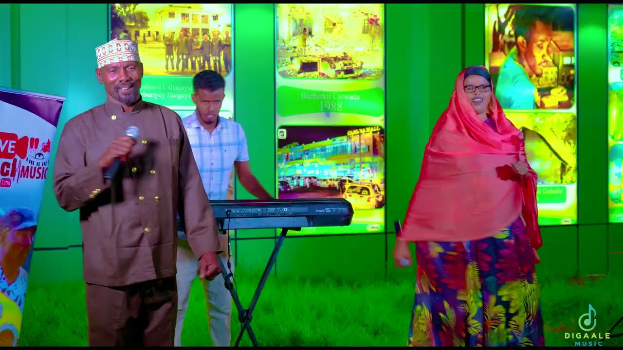 MARDUUF FT AAMINA CIISE HADA MAXAYNU YEELNAA QAACI LIVE MUSIC OFFICIAL VIDEO 2024